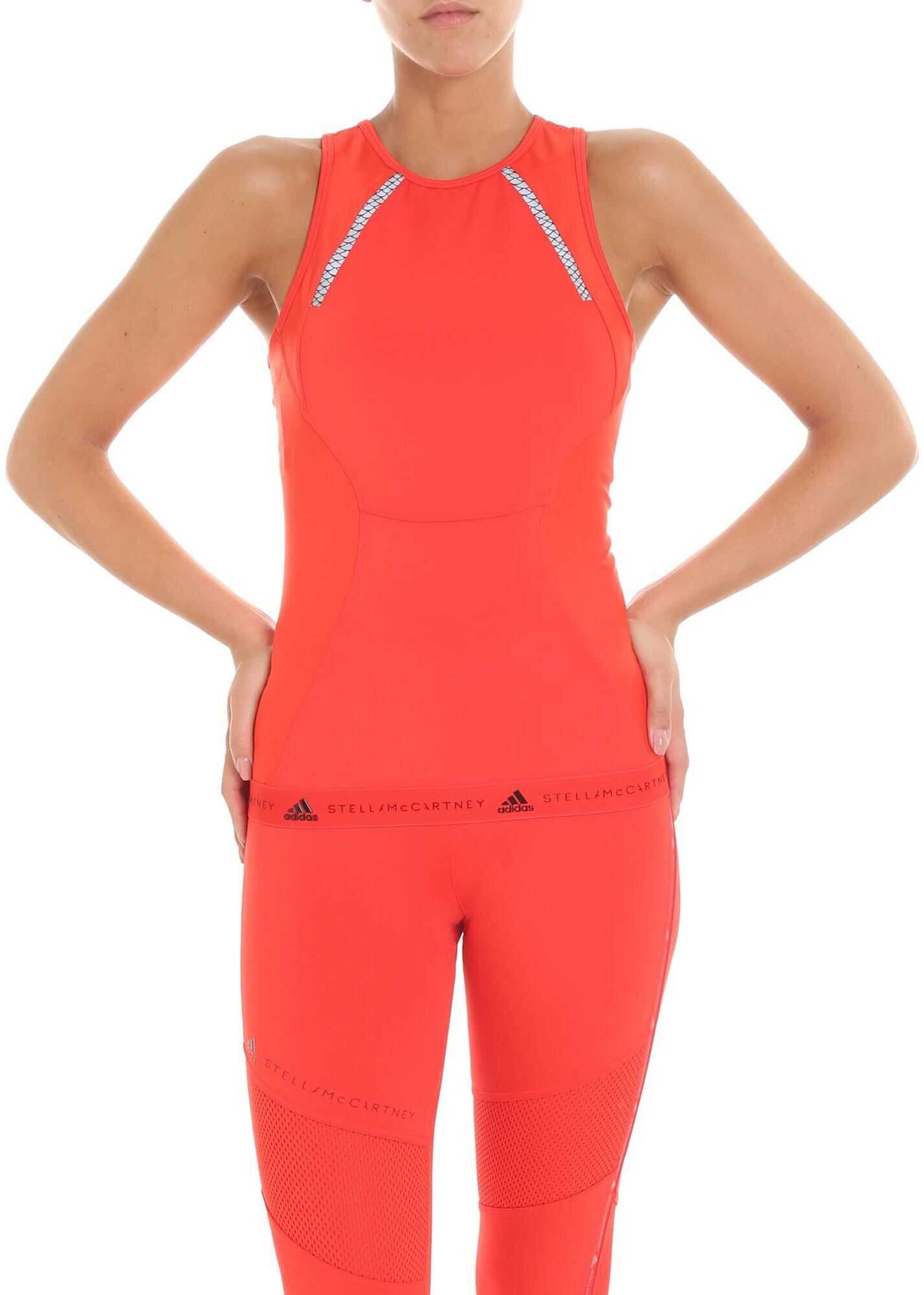 adidas by Stella McCartney Run Shiny Red Top Red