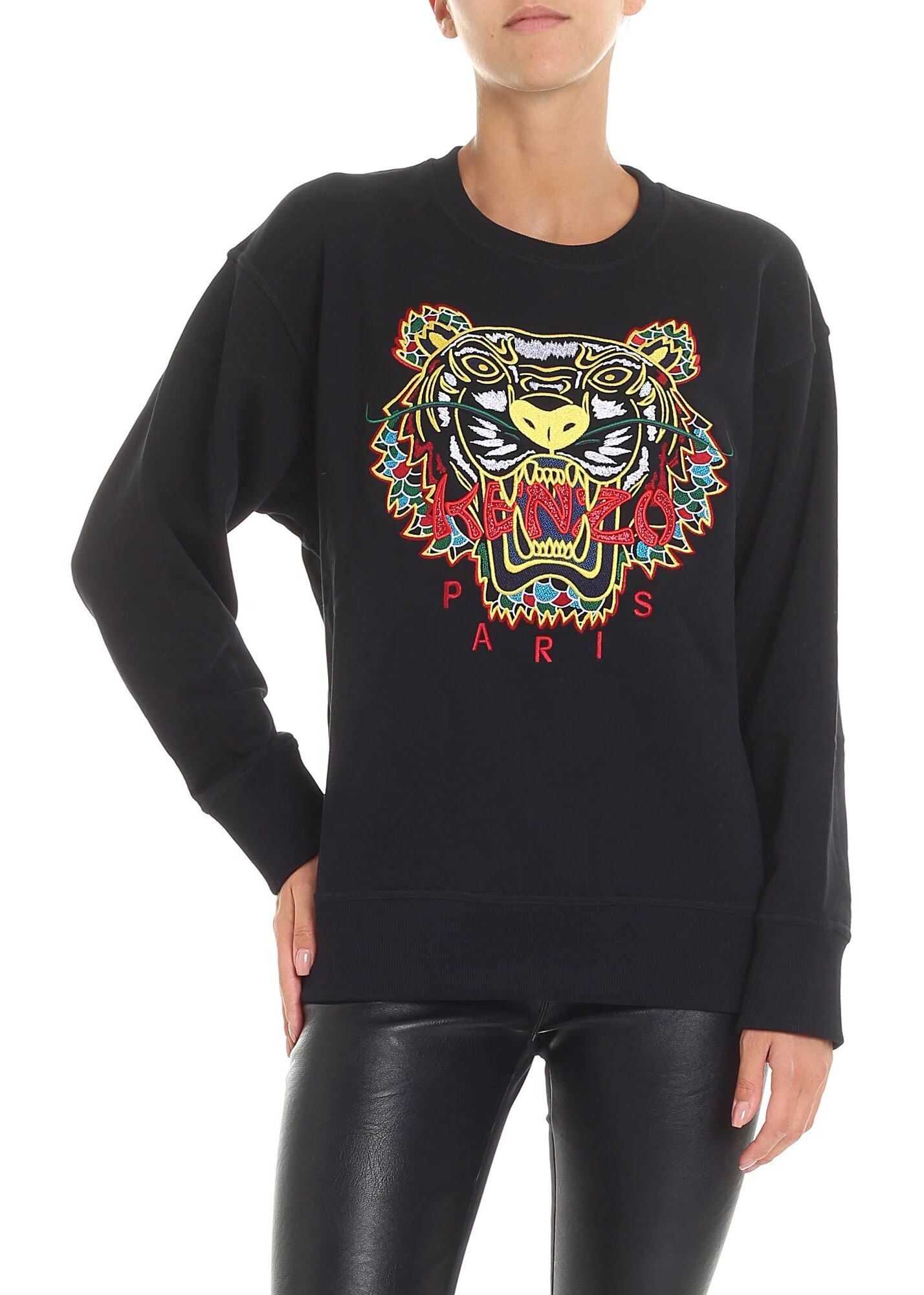 Bluza Kenzo Black Tiger Relax Sweatshirt Black