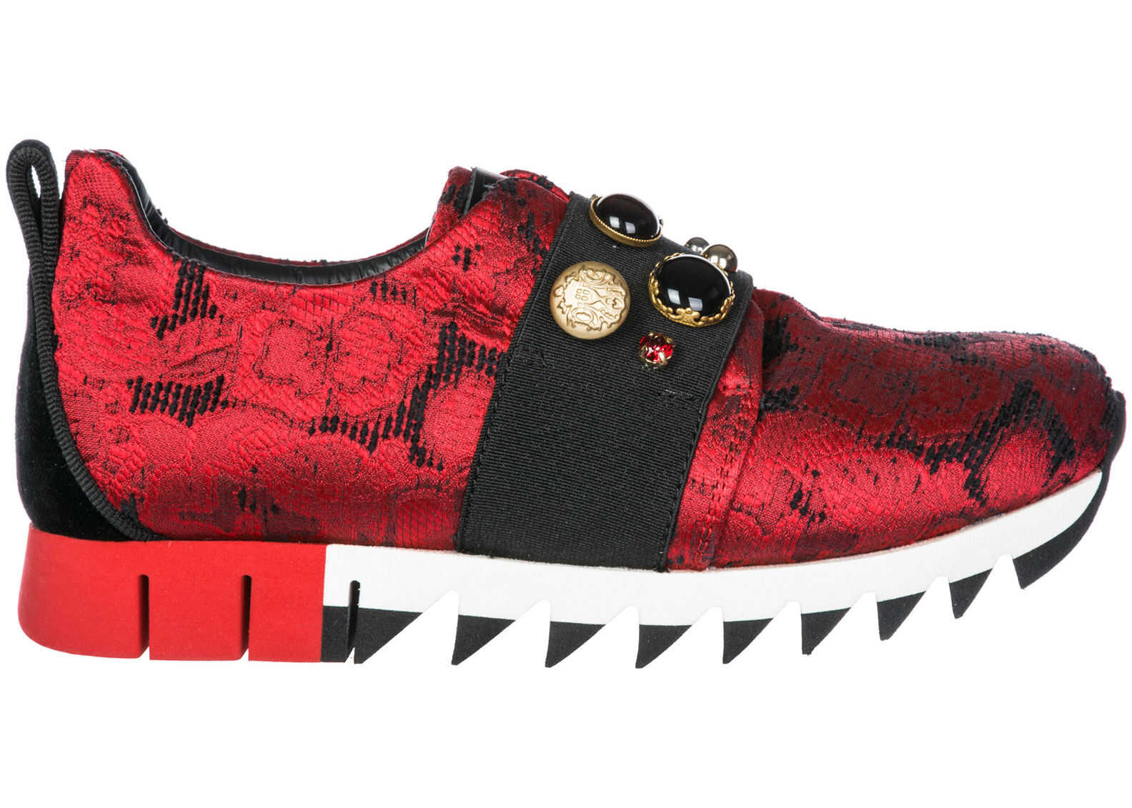 Dolce & Gabbana On Sneakers Red