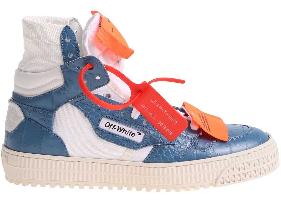 Off-White Low 3.0 White And Blue Sneakers White