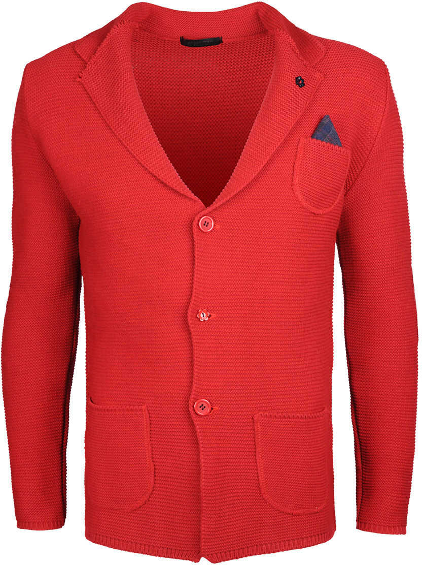 Xagon Man Slim Fit A18081M2026M Czerwony