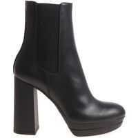 Ghete & Cizme Chelsea H391 Black Ankle Boots Femei