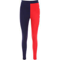 Colanti Bicolor Leggings With Logo Print Femei