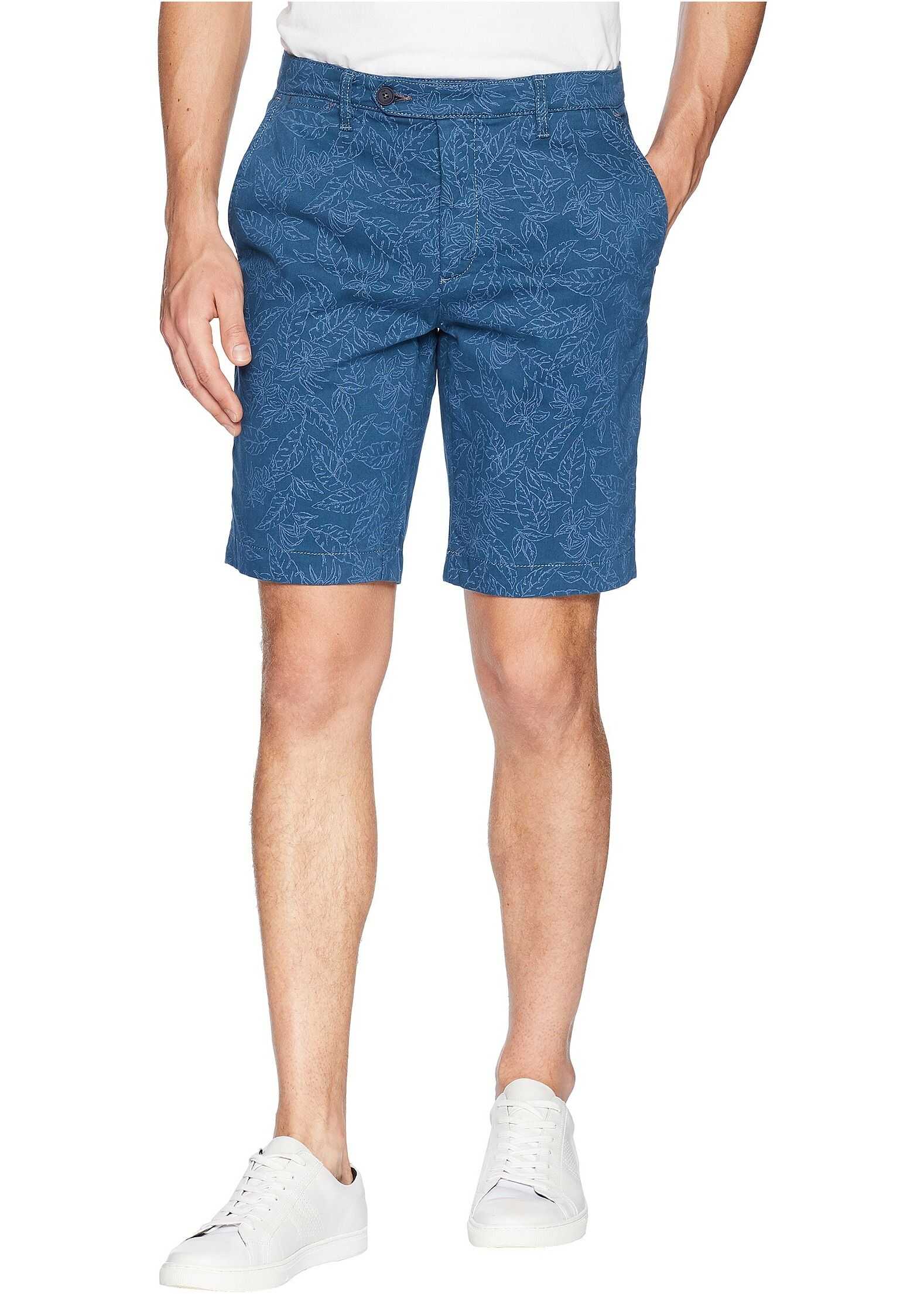 Leafee Leaf Print Shorts