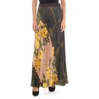 Fuste Pleated Skirt With Floral Print Femei