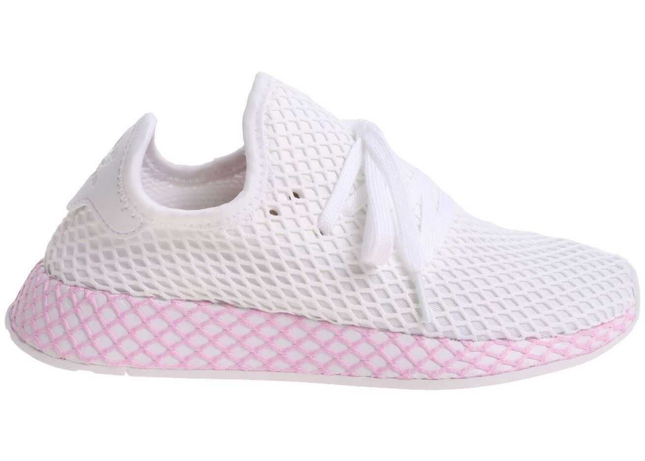 adidas Originals Deerupt Sneakers In White White