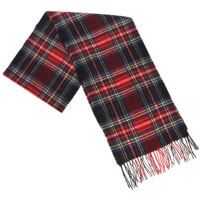 Esarfe Green Black And Red Tartan Scarf Barbati