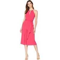Salopete Satin Back Cropped Jumpsuit with Keyhole Femei