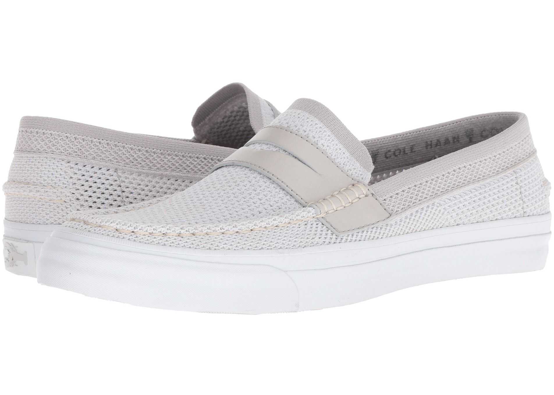 Cole Haan Pinch Weekender Luxe Stitchlite Loafer Vapor Gray/Optic White