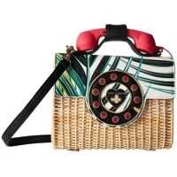 Genti Tip Postas Betsey Johnson Wicker Phone Bag