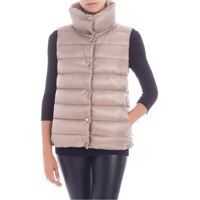 Geci de Puf "portes" Beige Sleeveless Down Jacket Femei