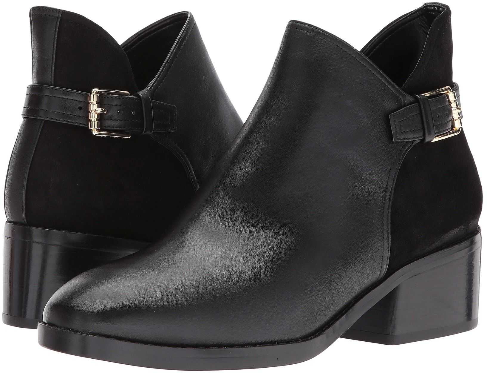 Cole Haan Althea Bootie* Black Leather/Suede