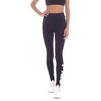 Colanti Black Cotton Leggings Femei