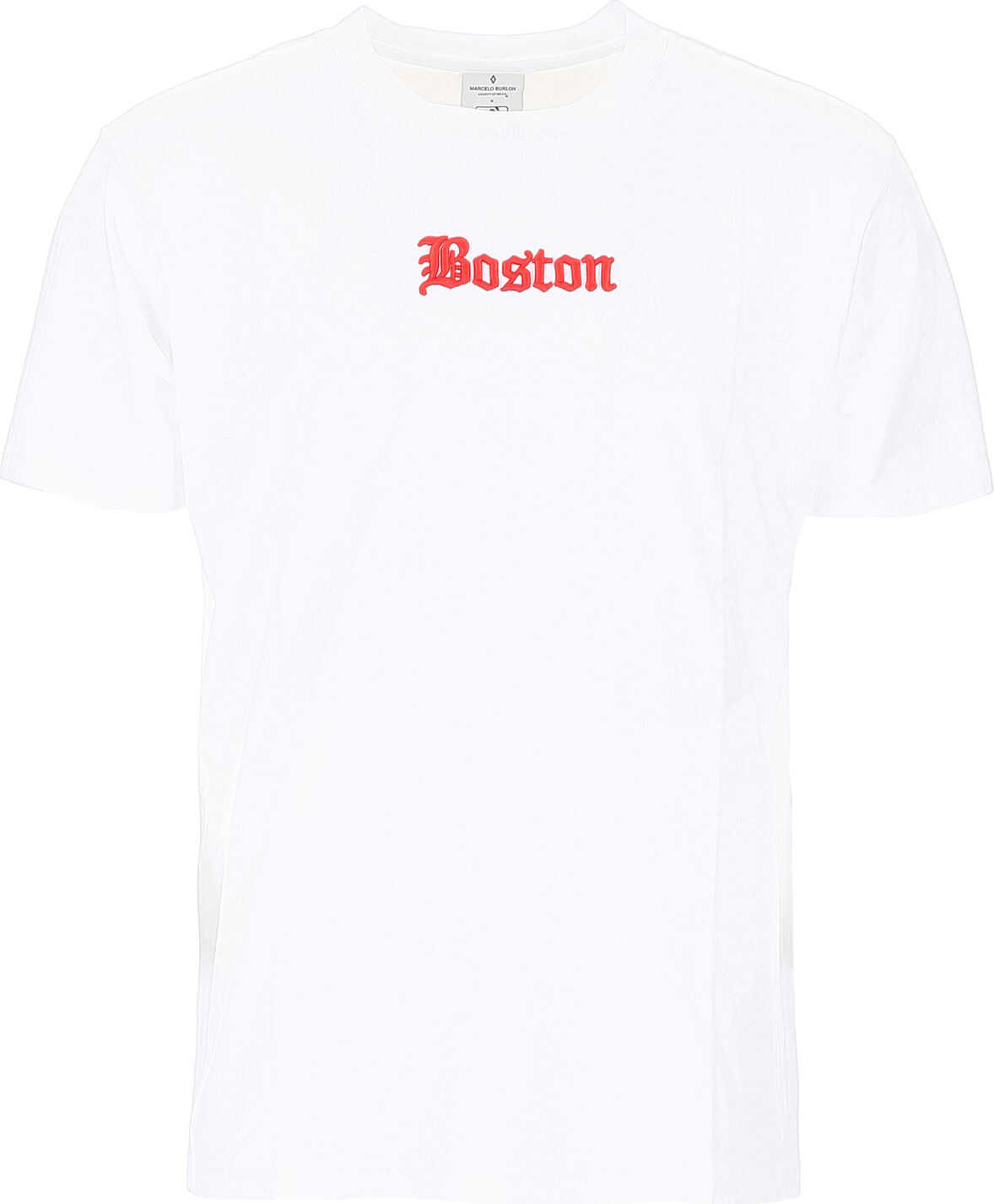 Marcelo Burlon Boston Red Sox T-Shirt WHITE RED