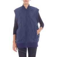 Veste casual "Yoga" Blue Padded Waistcoat Femei