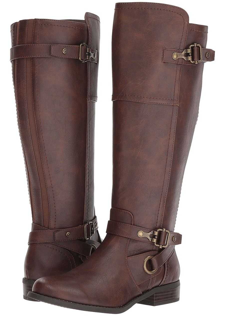 Cizma G by GUESS Harvest Wide Calf Brown