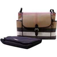 Genti "flap Diaper" Beige Bag Fete
