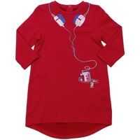 Rochii Red Trompe-L'oeil Dress Fete