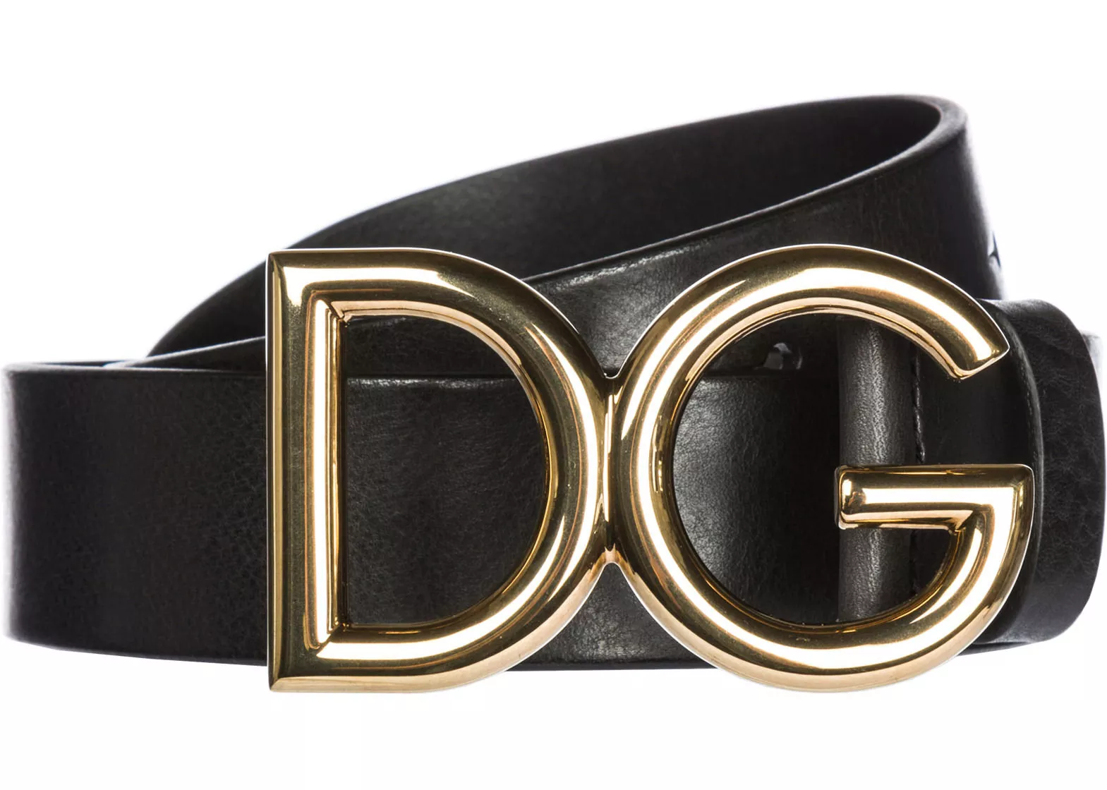 Dolce & Gabbana Leather Belt Black