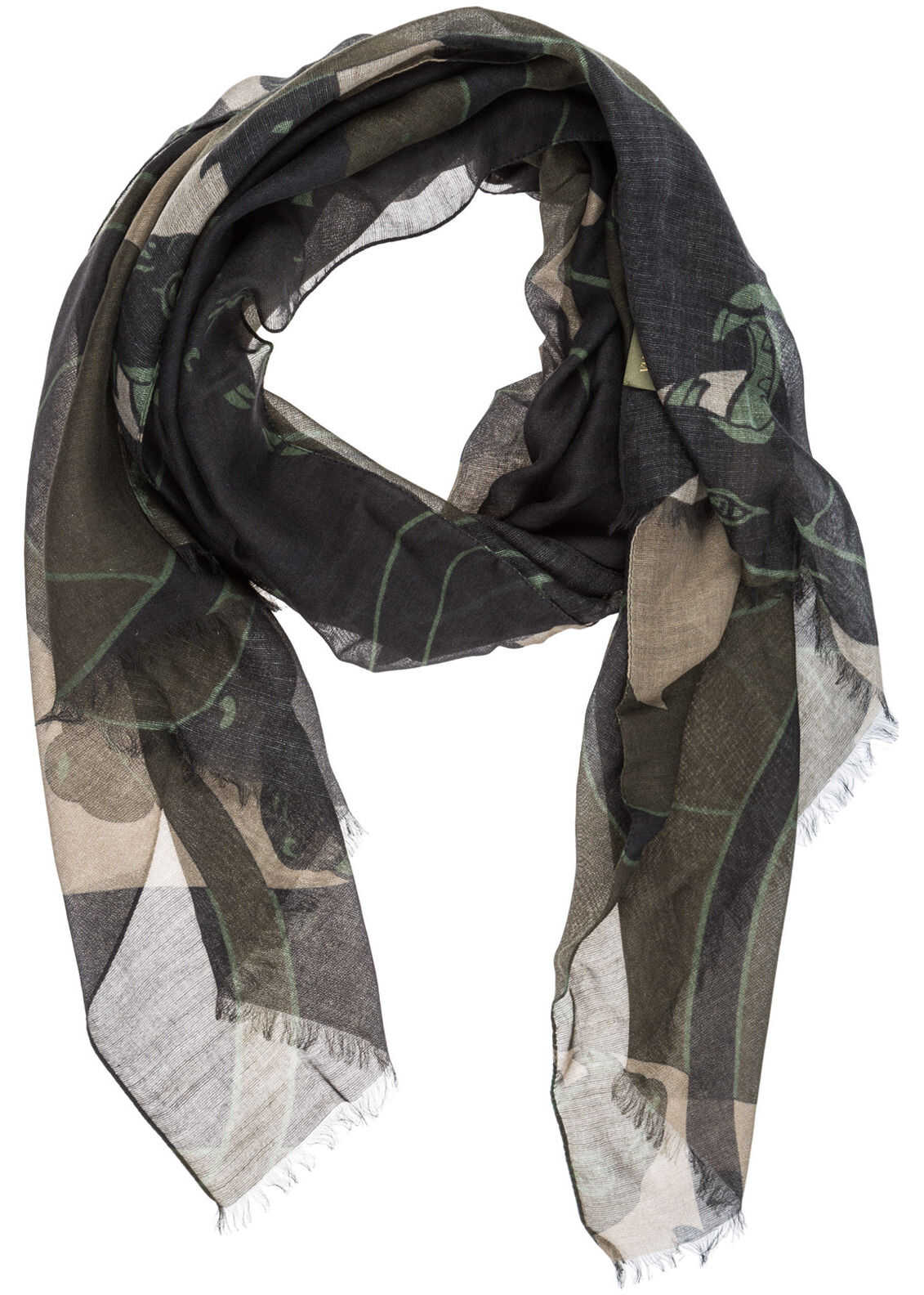 Valentino Garavani Foulard Scarf Green