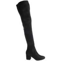 Ghete & Cizme Steve Madden "isaac" Black Cuissard Boots