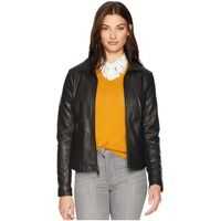 Geci de Piele PU Zip Front Jacket Femei