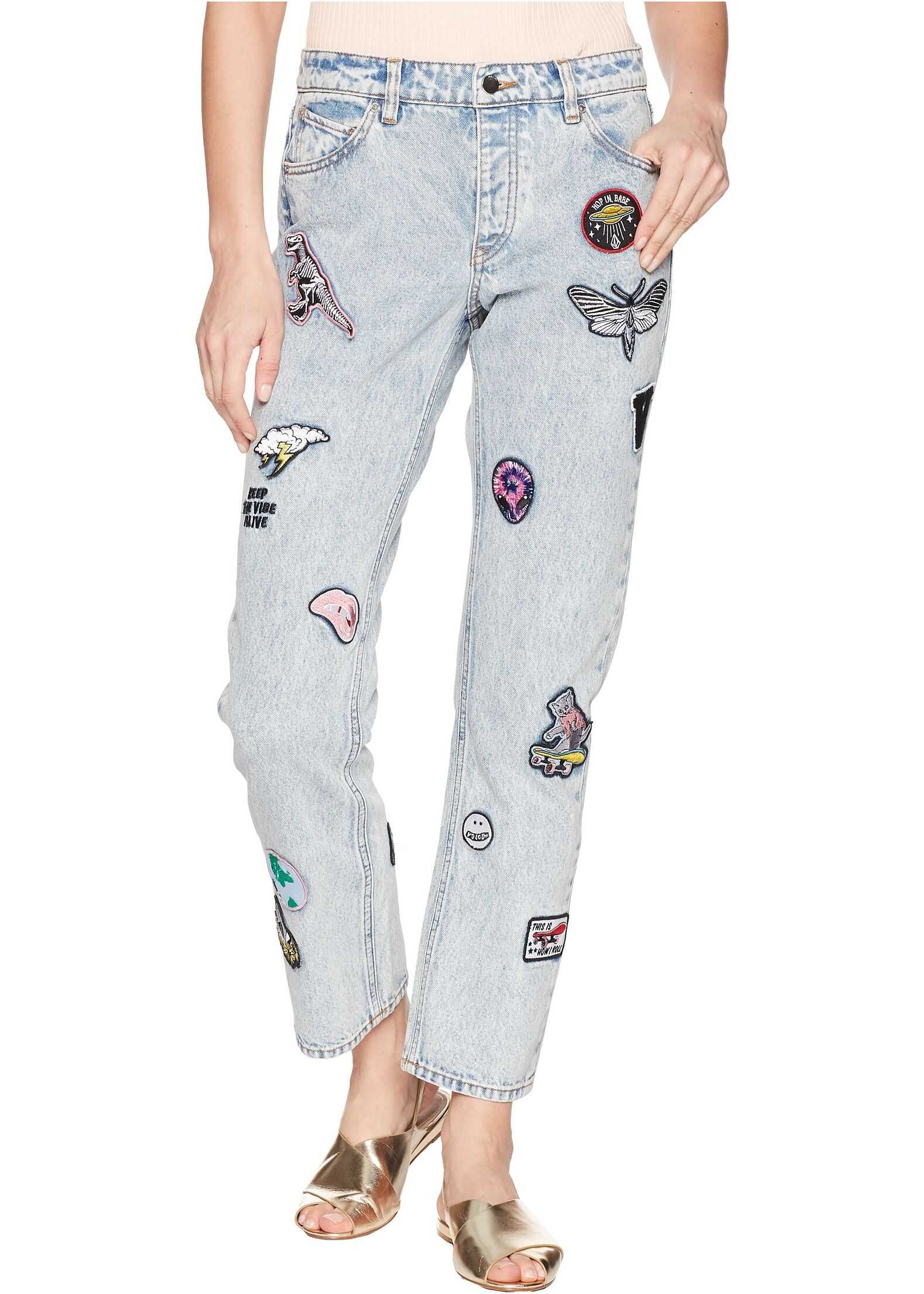 Volcom Gmj Boyfriend Jeans Chlorine