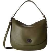 Genti de Mana Pebbled Turnlock Hobo Femei