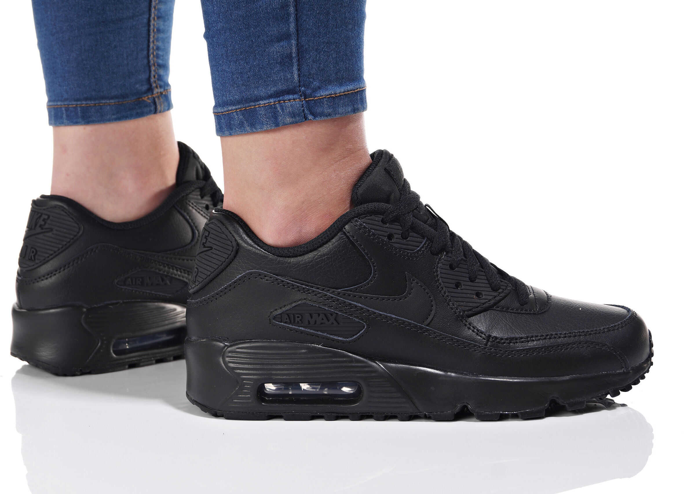 Nike Air Max 90 Ltr GS Negru