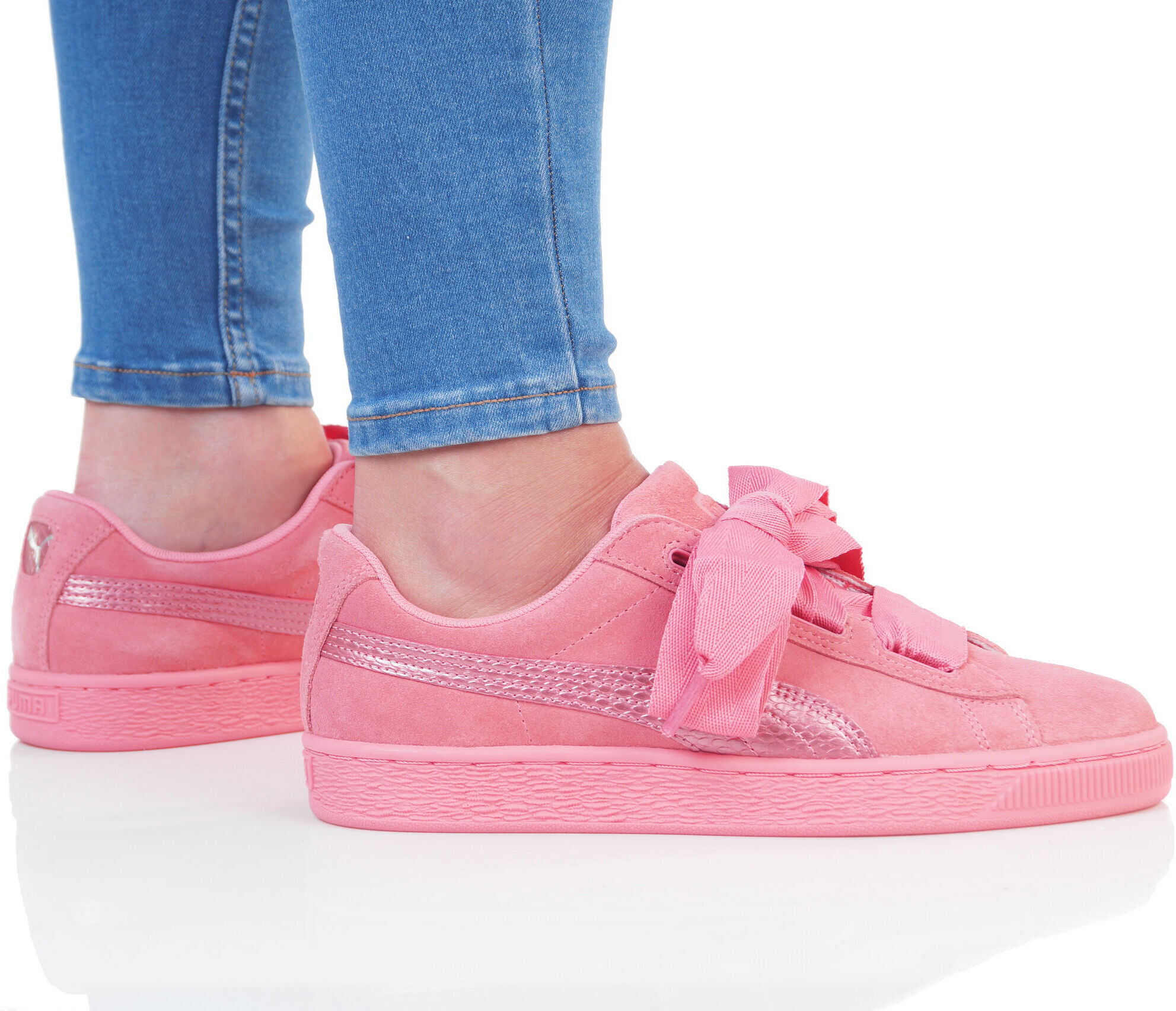 PUMA Suede Heart Snk JR Roz