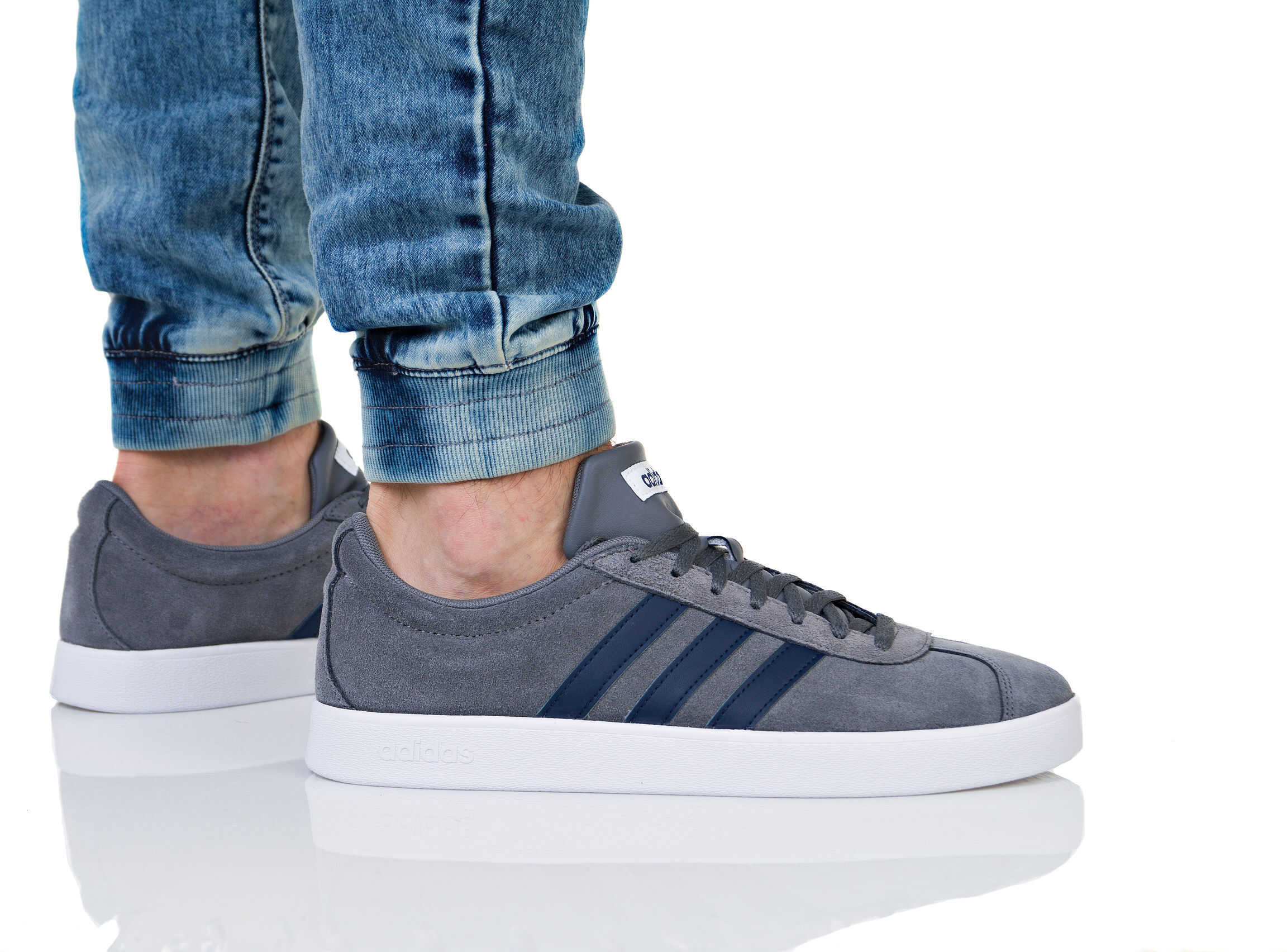 adidas VL Court 20 Gri/Argintiu