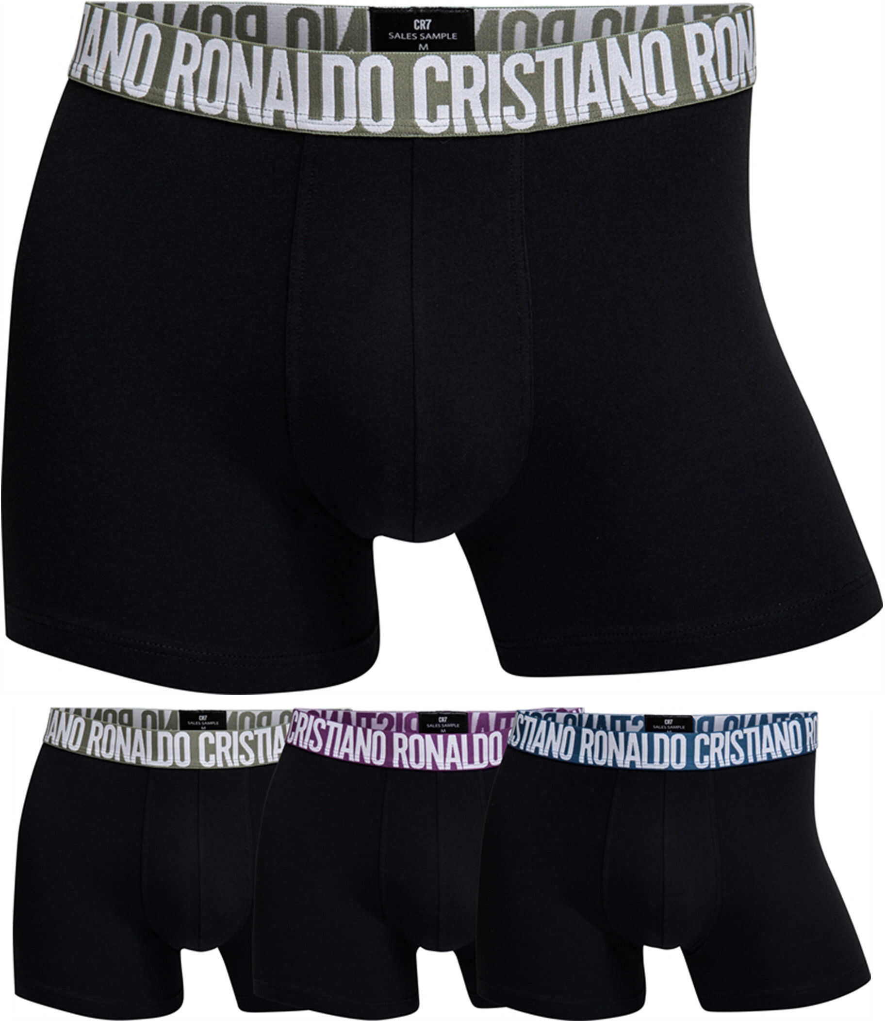 CR7 Cristiano Ronaldo 8100-49_Tripack* BLACK