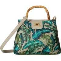 Genti de Mana Lois Bamboo Top-Handle Mini Bag Femei