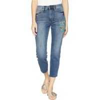 Blugi The Mary Jane High-Rise Straight Crop in Harlin Femei