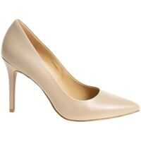 Pantofi cu toc "Claire" Tan Color Pointy Pumps Femei