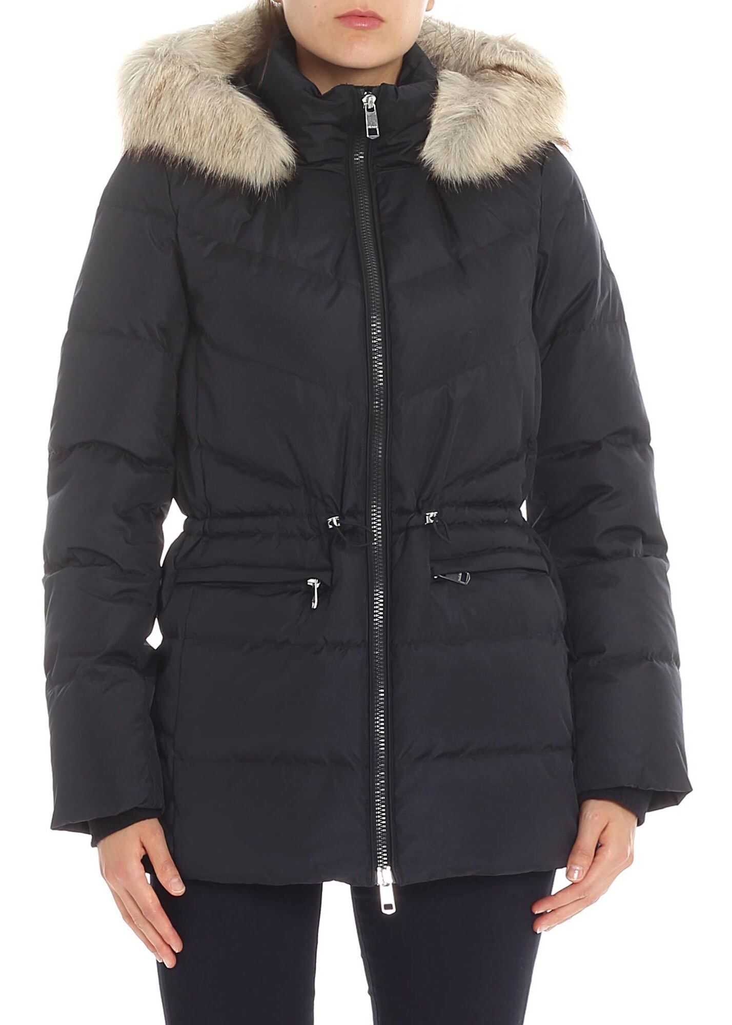 Geci De Iarna Tommy Hilfiger Alana Black Down Jacket Black Femei Boutique Mall Romania