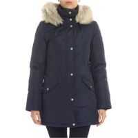 Geci de iarna "Alana" Blue Down Jacket Femei