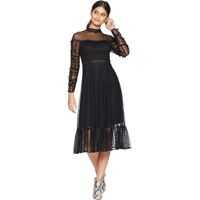 Rochii Betsey Johnson Ruched Sleeve Dot Dress