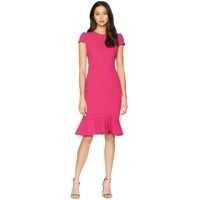 Rochii Betsey Johnson Scuba Crepe Dress w/ Flounce