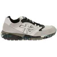 Tenisi & Adidasi "zac Zac" Grey And White Sneakers Barbati