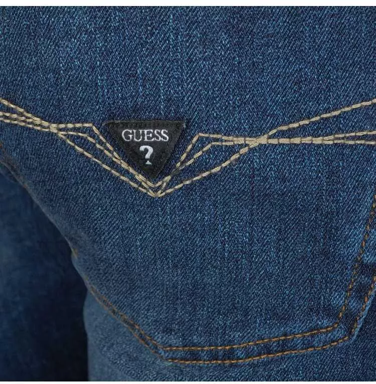 Pantaloni casual GUESS Angels M74AN2 Granatowy Barbati (BM 6088447) 9