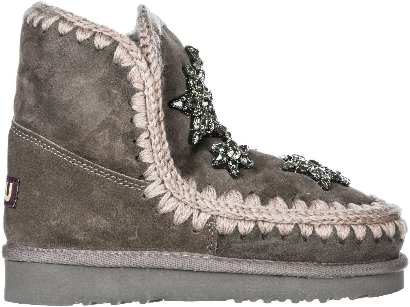 Cizma Mou Crystal Stars Grey