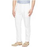 Pantaloni Calvin Klein Linen Tapered Carrot Fit Pleated Pants*