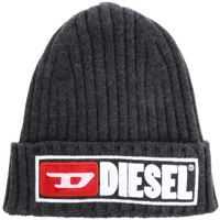 Palarii Melange Grey Beanie With Logo Barbati