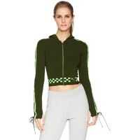 Bluze Trening & Hanorace Puma x Fenty by Rihanna Laced Sleeve Sweater Zip Hoodie Femei