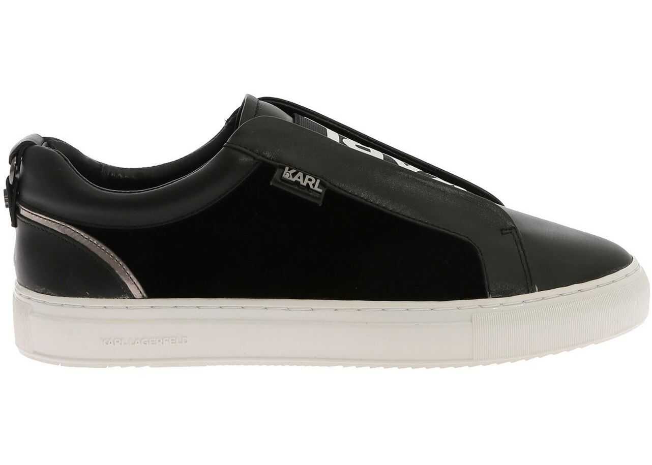 Karl Lagerfeld "Kupsole Karl" Black Sneakers Black