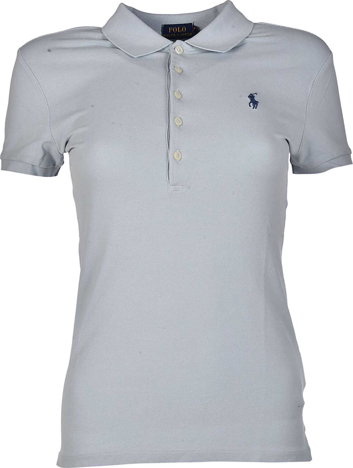 Ralph Lauren Cotton Polo Shirt GREY