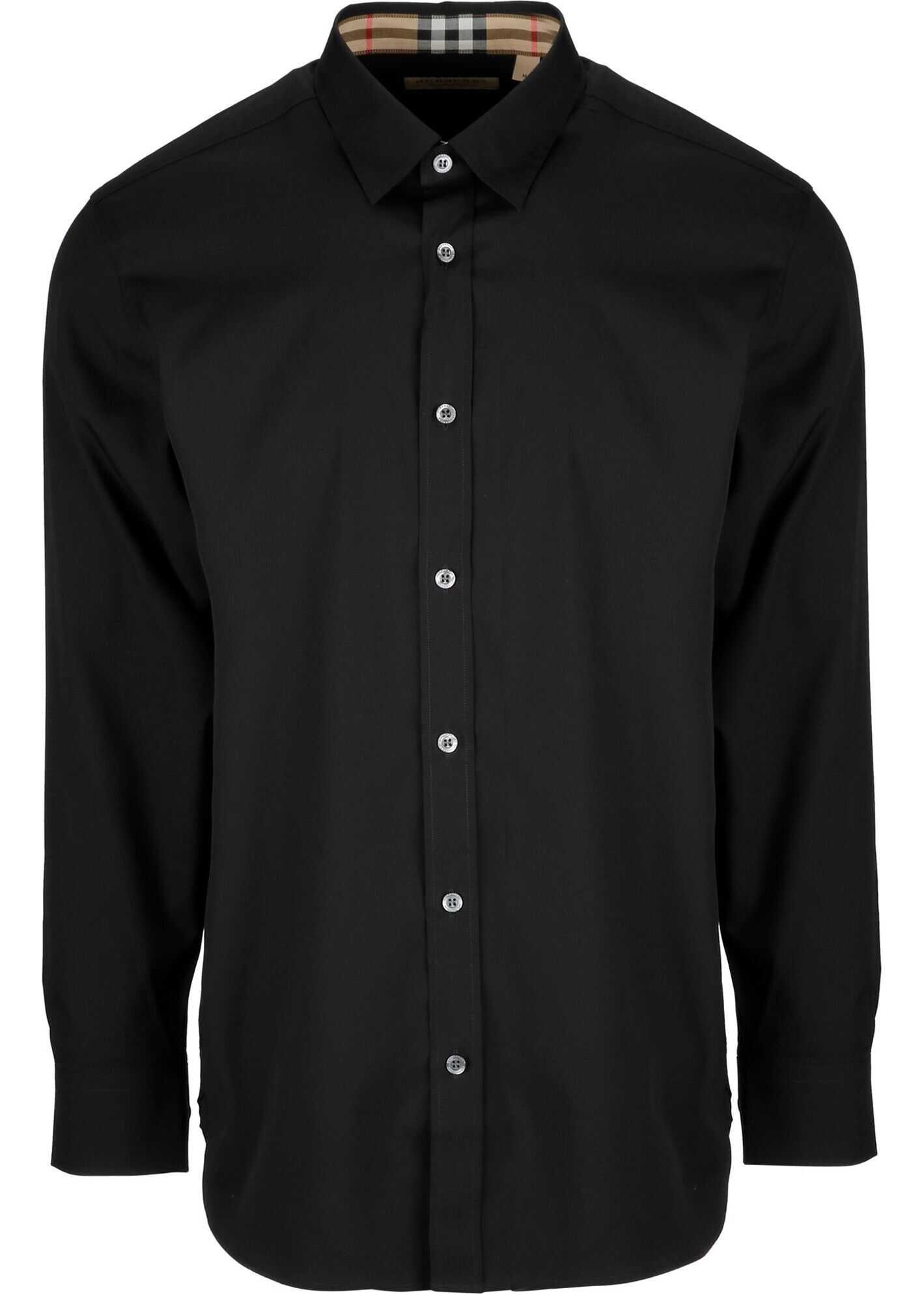 Burberry 8003074 Cotton Shirt BLACK