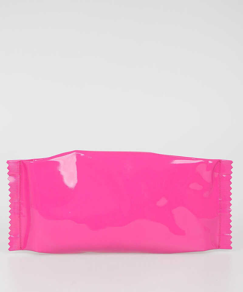 Maison Margiela MM6 Faux Leather CANDY Maxi Pouch PINK