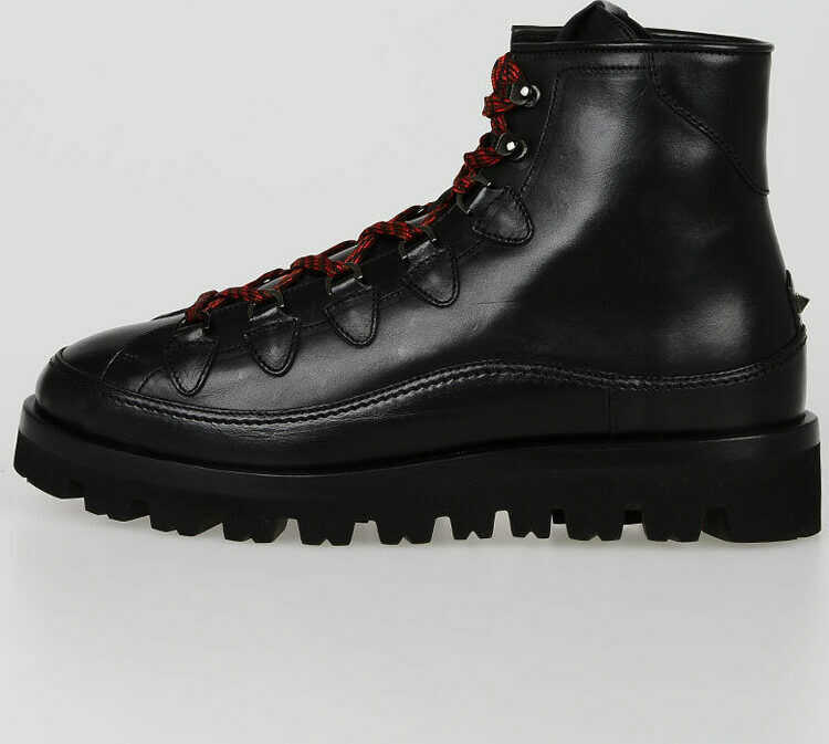 Ghete Valentino Garavani Garavani Leather Ankle Boot Na Barbati